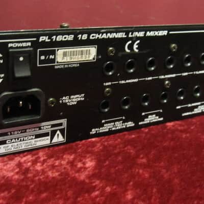 Samson PL1602 16 Channel Mixer image 9