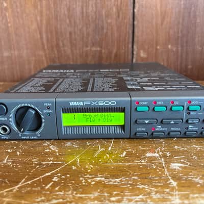 YAMAHA FX500 Simul-Effect Processor w/ power supply New internal battery image 2