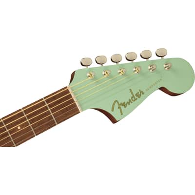 Fender Newporter Player Electro-Acoustic, Surf Green image 4