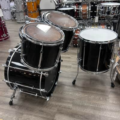 Pre-Owned Sonor Force 3000 Shell Pack 12/13/16/22 (High Gloss Black) image 4
