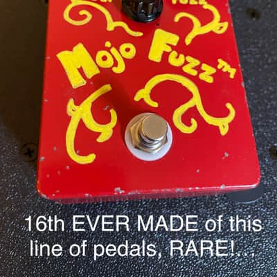 Aramat Effects Mojo Fuzz (16th EVER MADE)(Hand-painted/signed by creator)(Historic pedal, PRICED TO SELL) image 1