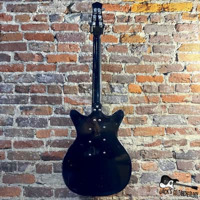 Jerry Jones Shorthorn Neptune III Electric Guitar (1990s - Black) image 22