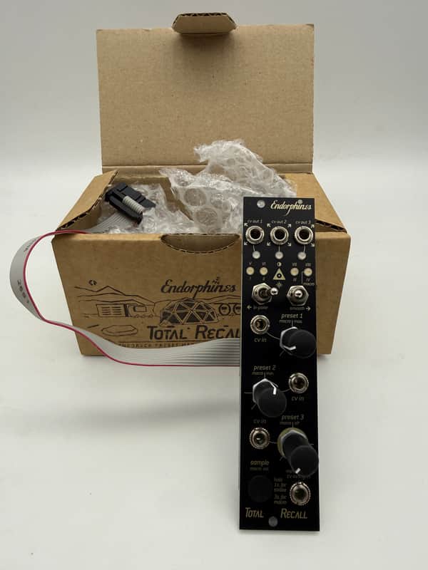 Endorphin.es Total Recall Eurorack Synth Module - with original packaging image 1