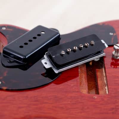 1959 Gibson Les Paul Junior Double Cut Vintage Guitar Cherry w/ Case image 17