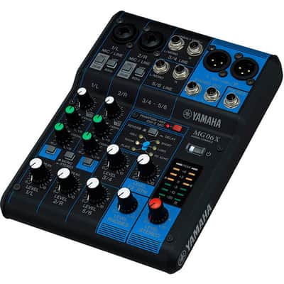 Yamaha MG06X 6-Channel Mixing Console with Effect UPC 086792981437 image 1