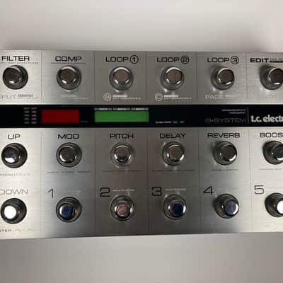 ギター TC Electronic G-System v4.05 TC Electronic G-System Multi
