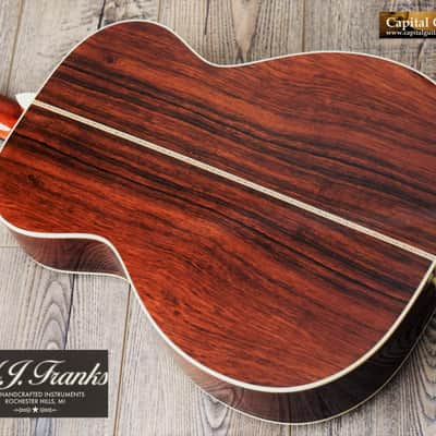 MJ Franks 000-42 Style, Short Scale, Euro Spruce, Madagascar RW, 1-11/16" Nut image 22