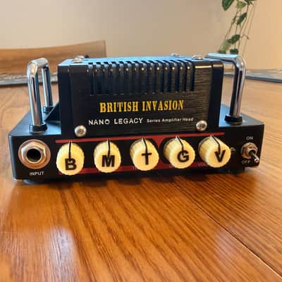 Hotone British Invasion Nano Legacy - Series Amplifier Head 2016 - Black image 1