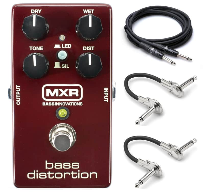 New MXR M85 Bass Distortion Guitar Effects Pedal image 1