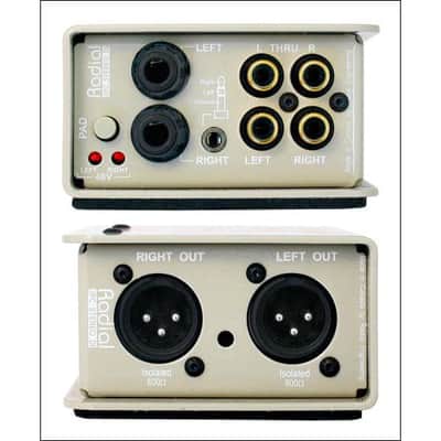 Radial JPC Stereo (New condition) PC-AV Active Direct Box image 3