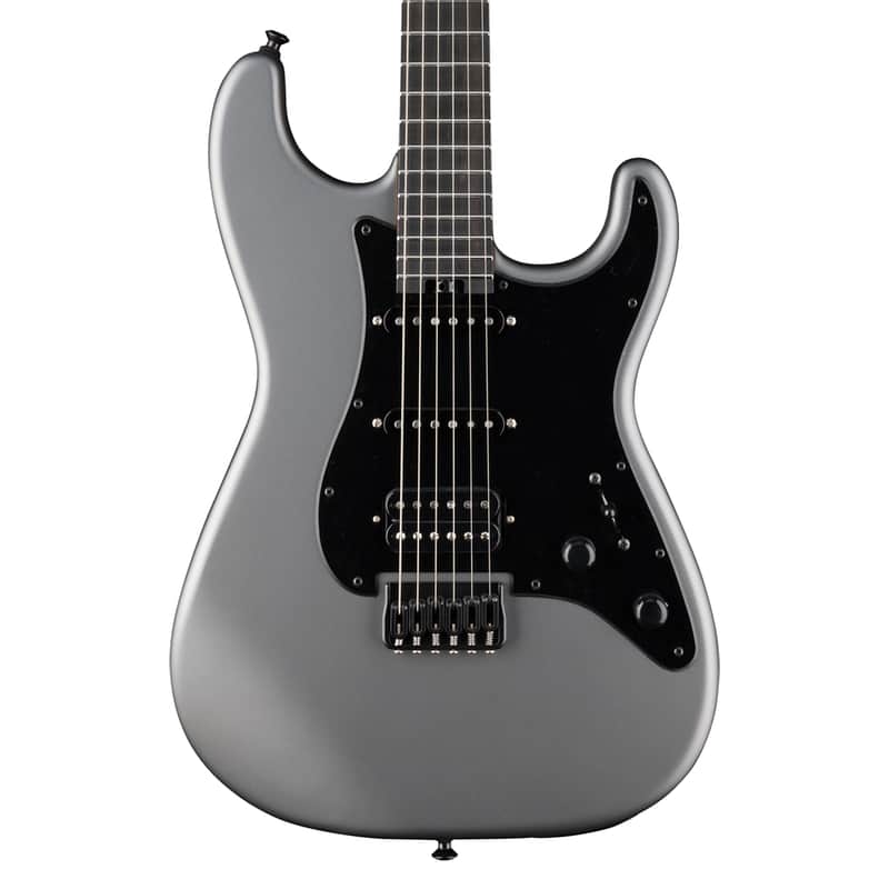 Used Jackson Custom Shop SS HSS HT Electric Guitar - Satin Pewter image 1