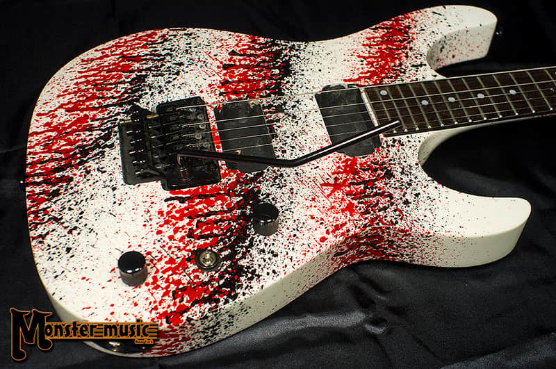 Kramer Blood splattered Body - Neck Thru image 1