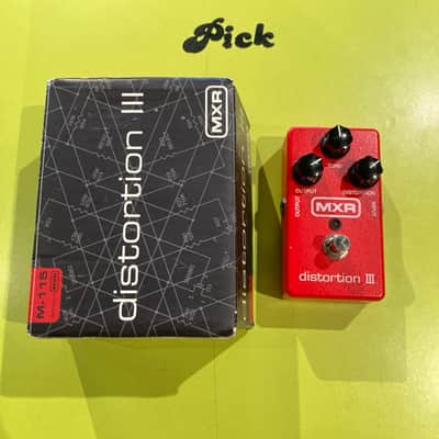MXR M115 Distortion III 2004 - Present - Red image 1