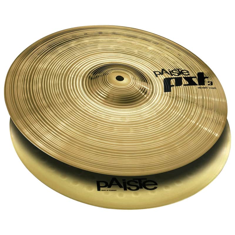 Paiste 13" Pst3 Hi Hat Cymbals PST3HAT13 image 1