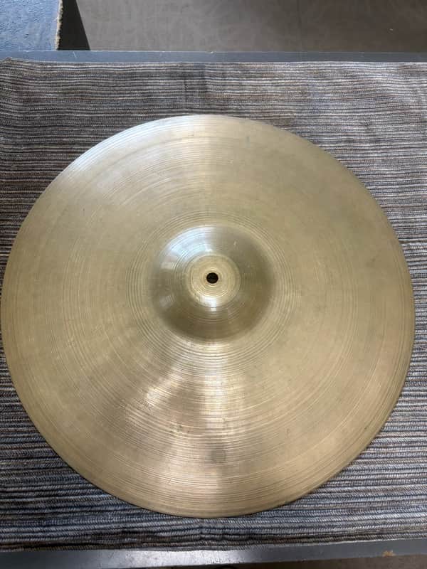 Zildjian Large Stamp 17" Crash Cymbal (1950's) image 1