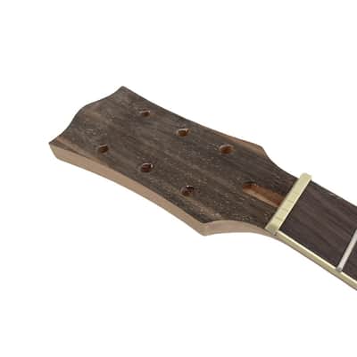 Electric Guitar Neck Replacement Mahogany Neck with Rosewood Fingerboard, Unfinished image 5