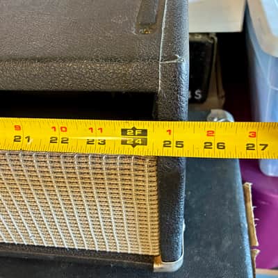 Fender 1970s Bassman 100 or Twin Reverb Empty Head Shell Cabinet image 7