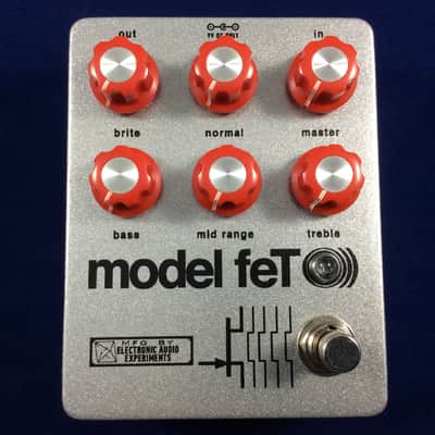 Electronic Audio Experiments Model feT 2017 Silver Sparkle image 1