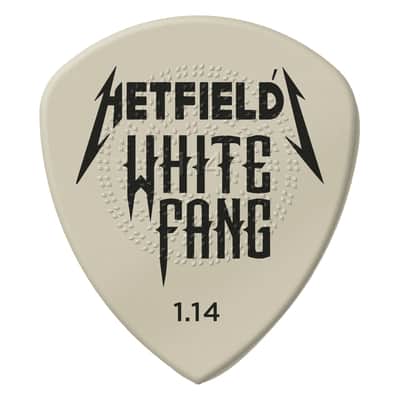 Dunlop PH122P114 Hetfield's White Fang Picks 1,14mm - Set of Picks image 3