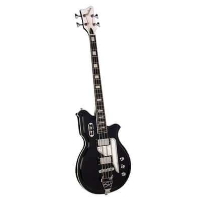 Airline Guitars MAP Bass Short Scale Black image 8