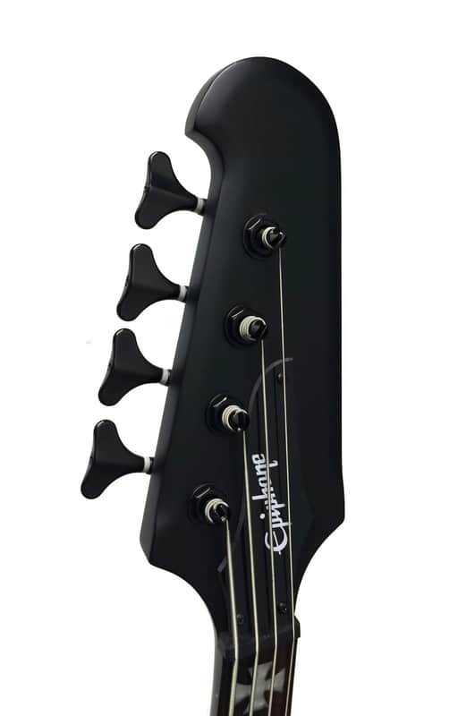 Epiphone Nikki Sixx Blackbird Electric Bass Guitar - Pitch Black