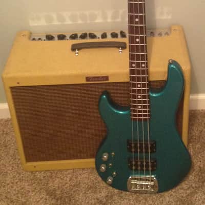 Left Handed 1996 G&L L2000 Bass Emerald USA image 1