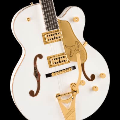 Gretsch Professional Falcon Hollow Body with Bigsby White With Case image 3