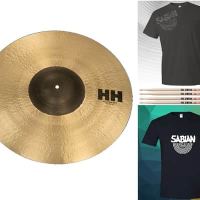 Sabian *Pre-Order* HH 22” Power Bell Ride Cymbal +Shirt/2x Sticks | Bundle & Save | Made in Canada | Special Order | Authorized Dealer image 1