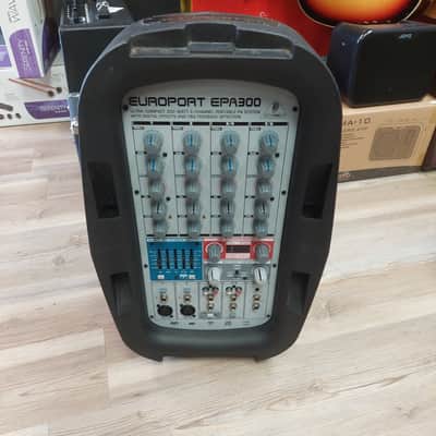 Behringer Europort EPA300 Portable PA System w/ Speaker Cables & Power Cable (USED) image 12