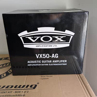 Vox VX50 AG 50-Watt 1x8" Acoustic Guitar Combo 2017 - Present - Brown image 2