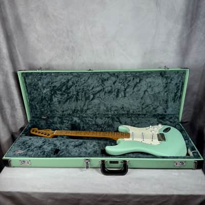 2023 Fender Deluxe Player Stratocaster, Roasted Maple Neck, Surf Green image 12