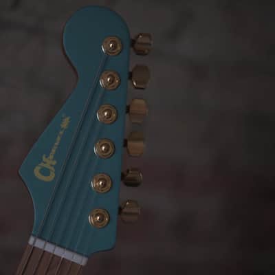 Charvel Angel Vivaldi Signature Pro-Mod DK24-6 Nova - Lucerne Aqua Firemist(2) image 2