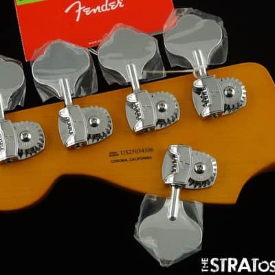 Fender American Ultra II Jazz BASS V 5 String NECK & TUNERS USA Modern D Ebony image 6
