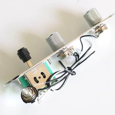 Prewired Tele Control Plate Assembly by Budreau Guitars image 2