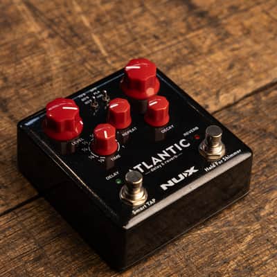NuX NDR-5 Verdugo Series Atlantic Delay/Reverb 2018 - Black/Red image 2