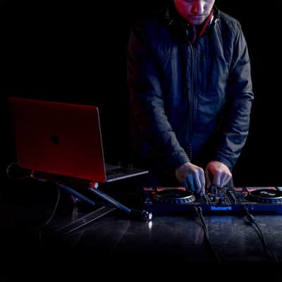 Numark Mixtrack Pro FX Effects 2-Deck Serato DJ Controller w Laptop Stand image 14