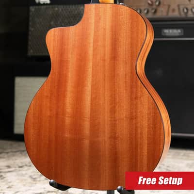 Taylor 114ce Grand Auditorium Acoustic/Electric Guitar - Sapele with Gig Bag image 2