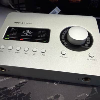 Universal Audio Apollo Solo Heritage Edition Thunderbolt 3 Audio Interface 2020 - Present - Silver Bild 2