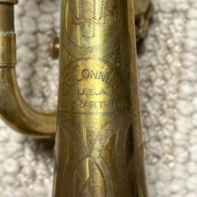 CG Conn LTD New York Symphony Special 1940s Trumpet image 13