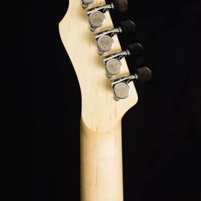 Solstice Guitars ~ Transit Custom 2020 Lucent Blue Bigsby roller trem Duncan P-Rail tele style image 7