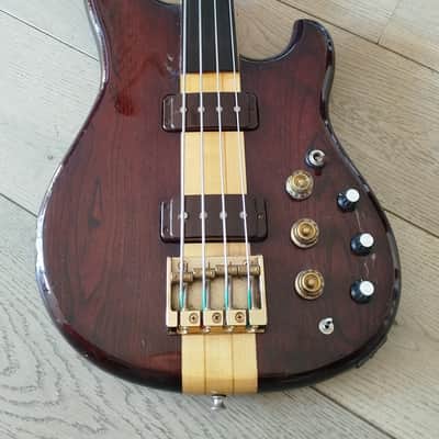 Ibanez Musician MC-940DS Fretless Sting 1980 Wood image 6
