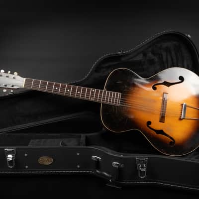 1936 Kalamazoo KG-31 - Sunburst | USA Gibson Vintage Pre War Archtop Jazz Acoustic Guitar K&K Pure Mini Pickup 1.86kg | Case image 2