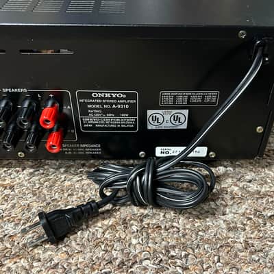 Onkyo A-9310 Integrated Stereo Amplifier R1 Series WORKS - HAS ISSUE - READ image 12