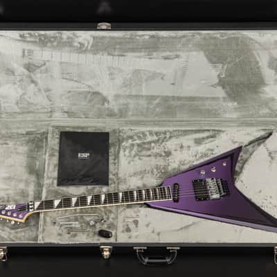ESP Alexi Ripped Sawtooth - Purple Fade Satin w/ Ripped Pinstripes - Original Series image 20