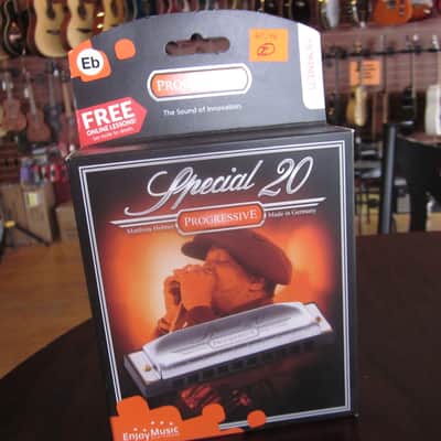 Hohner Progressive Special 20 Harmonica Key of Eb 560PBX-Eb image 1