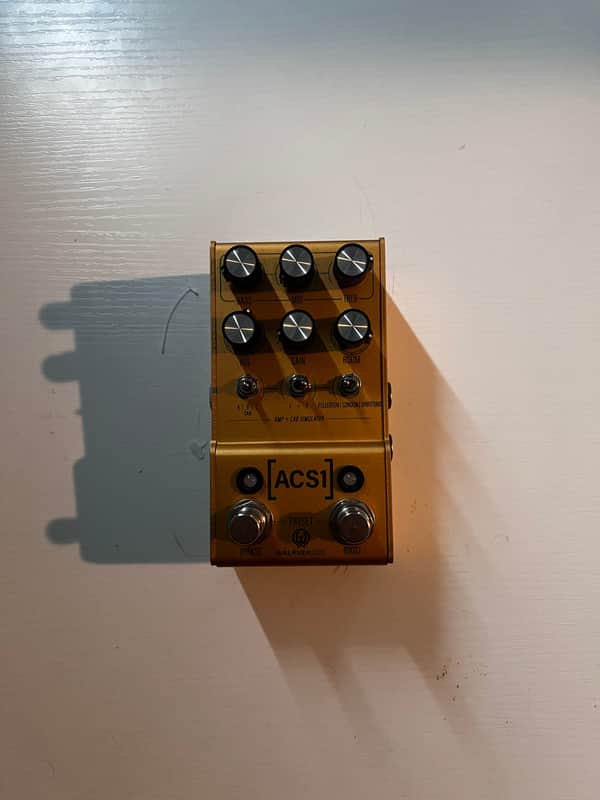 Walrus Audio Mako ACS1 Amp + Cab Simulator 2021 - 2024 - Gold image 1
