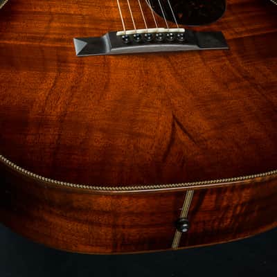 Santa Cruz 00 All Figured Koa Sunburst Custom Used (2023) image 15