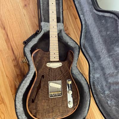 Legacy Claro Walnut Hollow Telecaster - Custom Guitar - Hand Made 2024 - Natural Satin Nitro image 1