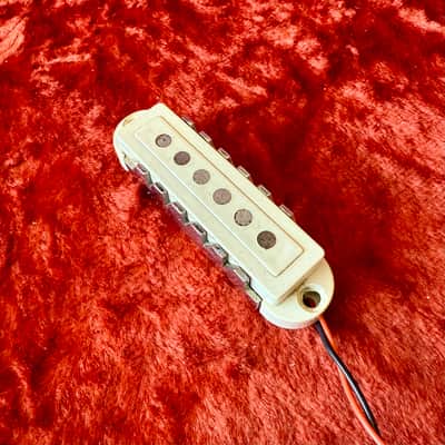 Guyatone Sharp 5 LG-350t single coil Jaguar guitar pickup c 1970 - White original vintage MIJ Japan image 1