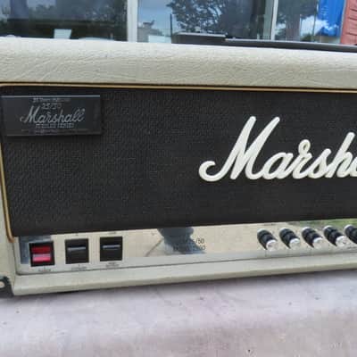 MARSHALL 1987 SILVER JUBILLEE 5550 1987 HEAD 50 WATT ORIGINAL CLEAN 1 OWNER image 2
